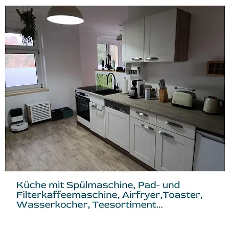 Apartment Harzbrise - Mit Sauna, Smarthome, Wallbox Ballenstedt